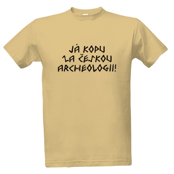 Česká archeologie - Více barev | Pánské | Černý text